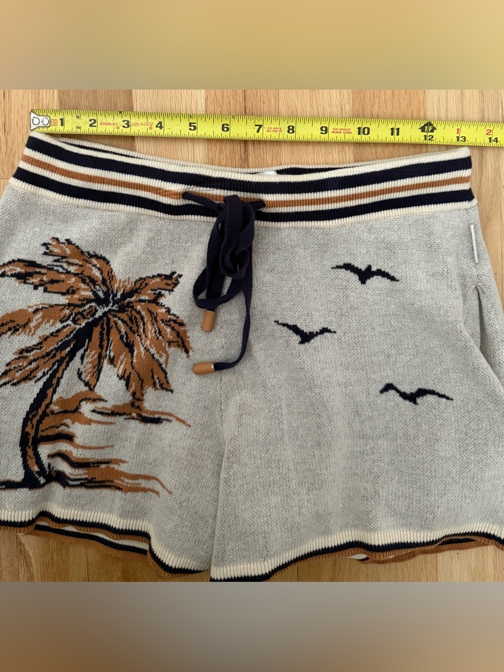 Zimmermann Tropicana Jacquard-Knit Cotton Shorts, sz 1 ($425 retail) - Picture 9 of 10